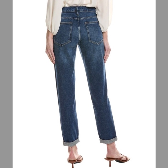 FRAME Women's Le Garcon Boyfriend Mid Rise Jeans Othello Wash Sz 32 - Picture 6 of 16